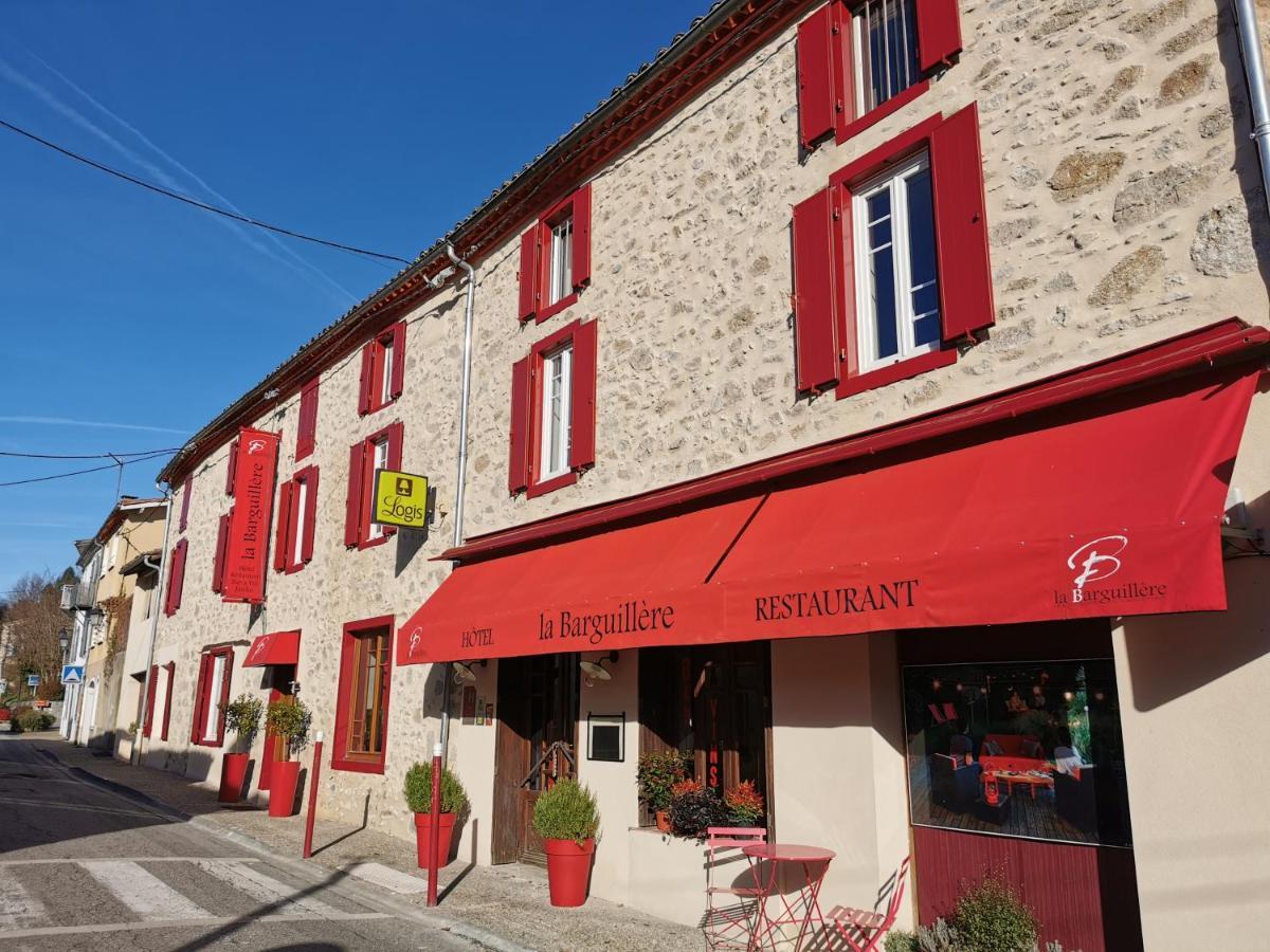 Logis Hotel Restaurant La Barguillere Saint-Pierre-de-Rivière Екстериор снимка