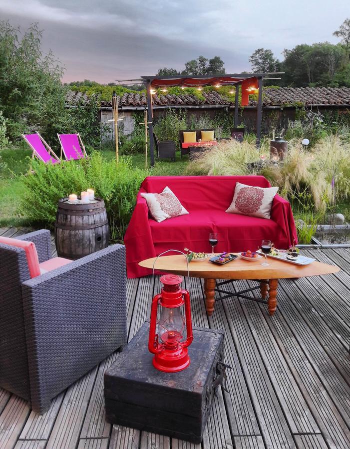 Logis Hotel Restaurant La Barguillere Saint-Pierre-de-Rivière Екстериор снимка